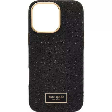 kate spade new york Crystal Pave Case with MagSafe for iPhone 16 Pro Max - Nightfall