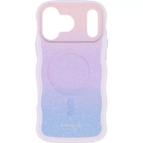 kate spade new york Wavy Case with MagSafe for iPhone 17 Pro Max - Opal Glitter
