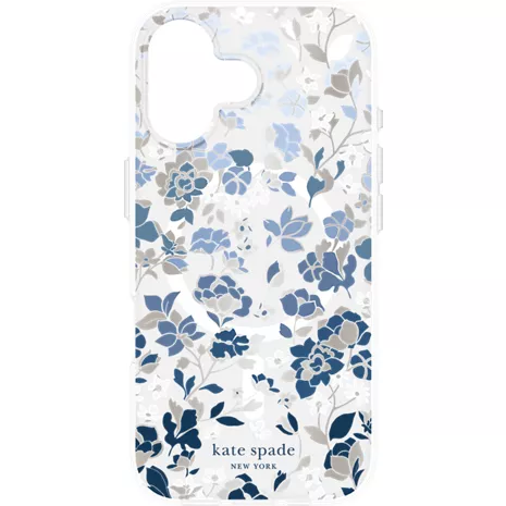 kate spade new york Protective Case with MagSafe for iPhone 17 - Flowerbed Blue