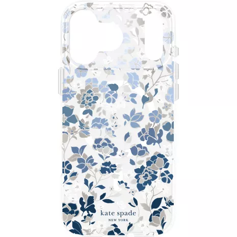 kate spade new york Protective Case with MagSafe for iPhone 17 Pro Max - Flowerbed Blue