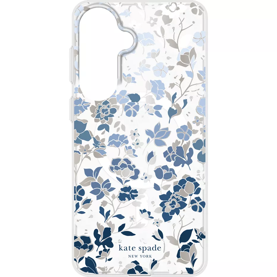 Kate Spade Protective Case with Magnet for Galaxy S26+ - Flowerbed Blue | Verizon
