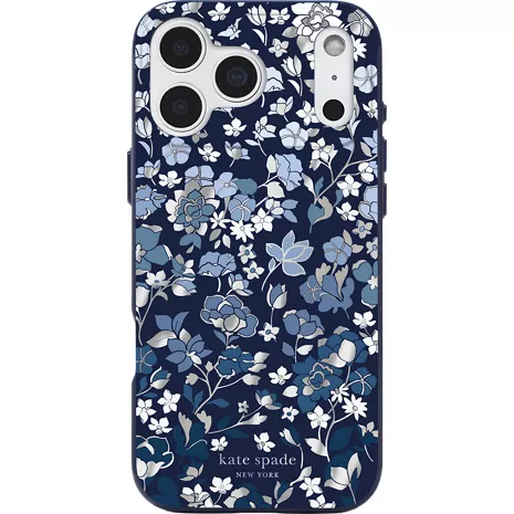 kate spade new york Protective Case with MagSafe for iPhone 18 Pro Max/17 Pro Max - Flowerbed Navy
