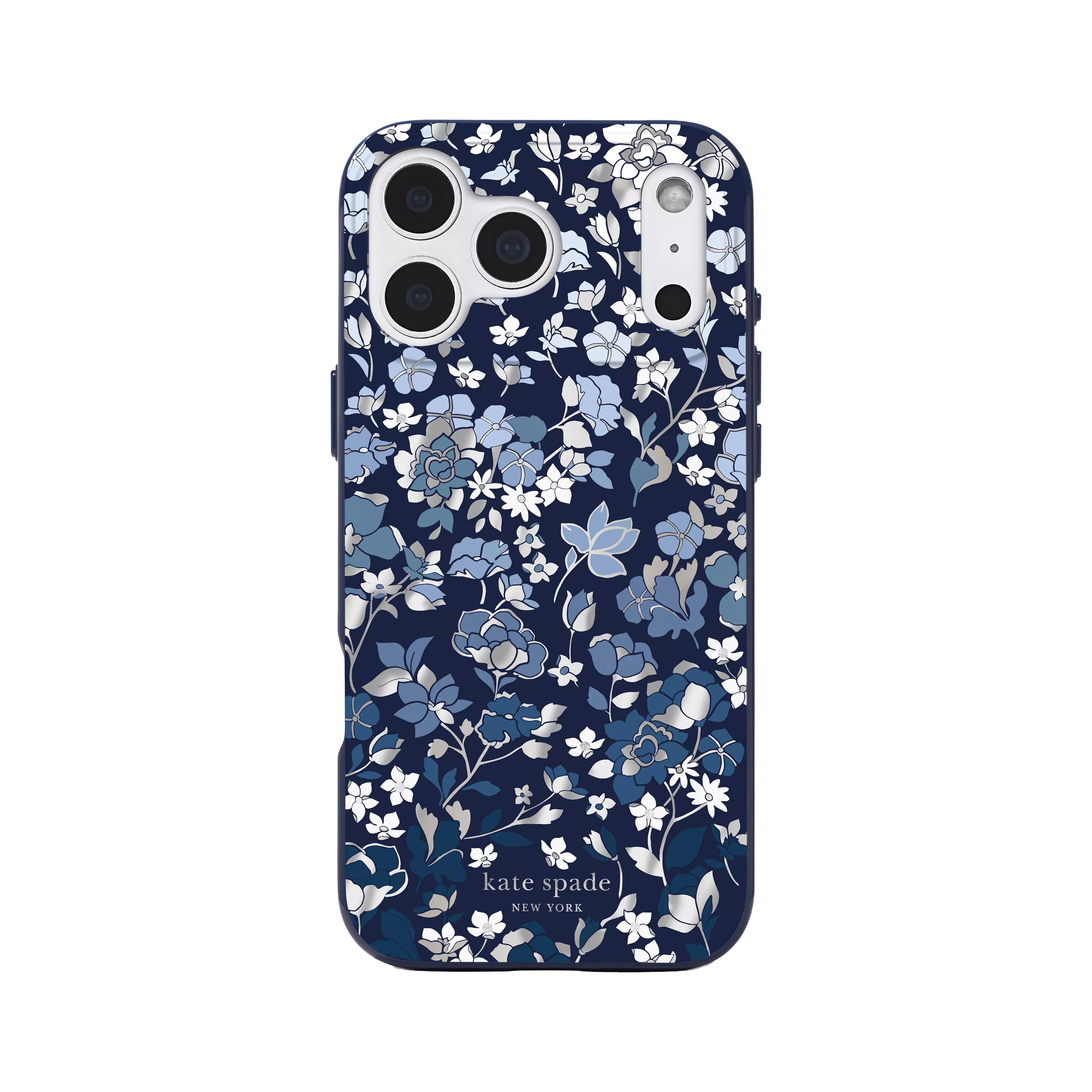 Protective Case with MagSafe for iPhone 18 Pro Max/17 Pro Max - Flowerbed Navy