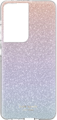 kate spade new york Defensive Hardshell Case for Galaxy S21 Ultra 5G -  Glitter Ombre Pink | Verizon