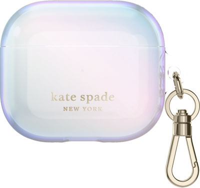 Kate Spade New York Protective AirPods (3rd Gen) Case - Iridescent/Gold Foil