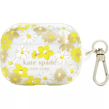 kate spade new york Protective AirPods (3rd Generation) Case - Yellow Floral Medley