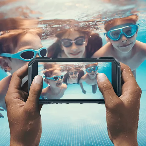Capture vibrant images on land or underwater