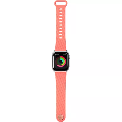 LAUT Active 2.0 Sport Band for Apple Watch 42/44/45mm Coral image 1 of 1