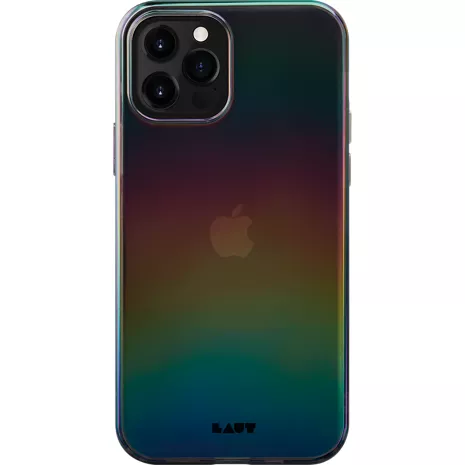 Funda protectora LAUT HOLO Shimmering iridescente para el iPhone 12 Pro Max - Color medianoche
