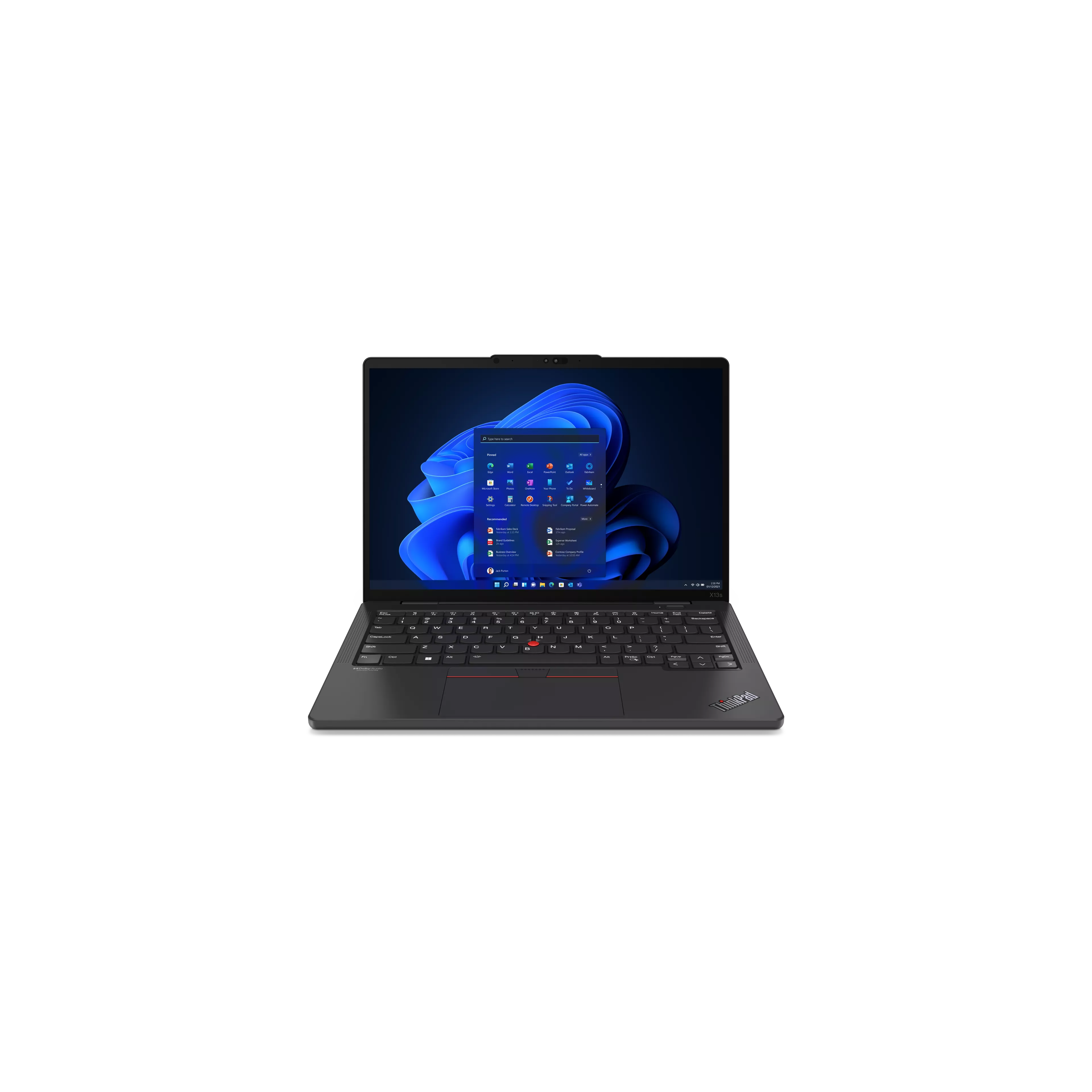 Lenovo ThinkPad X13s in Thunder Black image 6