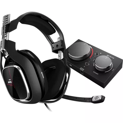 Logitech Audífonos alámbricos con micrófono ASTRO Gaming A40 TR para videojuegos + MixAmp Pro TR para la Xbox Series X/S, Xbox One, PC/Mac