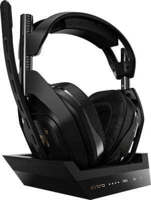 Astro Gaming ASTRO A50 + Base Station RF Wireless Over the Ear Headphones for Xbox Series X, S/Xbox One/PC/Mac
