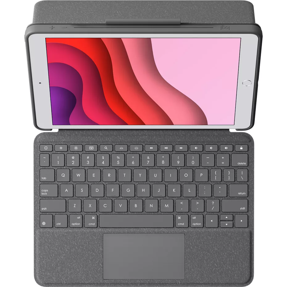 Logitech Combo Touch Keyboard Case for iPad 10.2-inch (9th, 8th and 7th Gen) - Black | Verizon