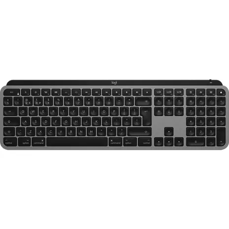 Teclado inalámbrico de membrana Logitech MX Keys para MAC con iluminación  inteligente