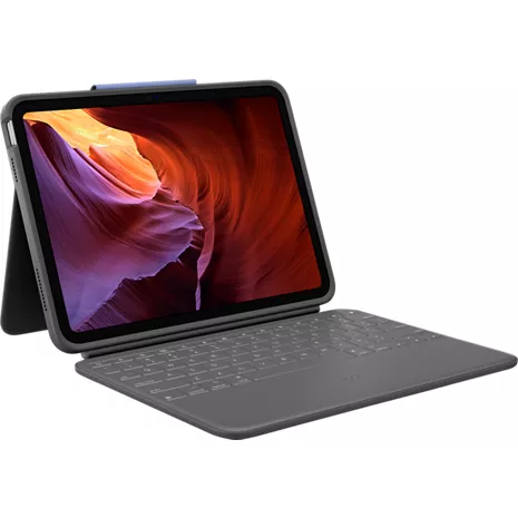 Logitech Estuche Rugged Folio con teclado para el iPad (10.ª gen.)