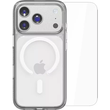 Matter Brands 2-in-1 Bundle Clear Case with MagSafe and Glass Pro Screen Protector for iPhone 17 Pro