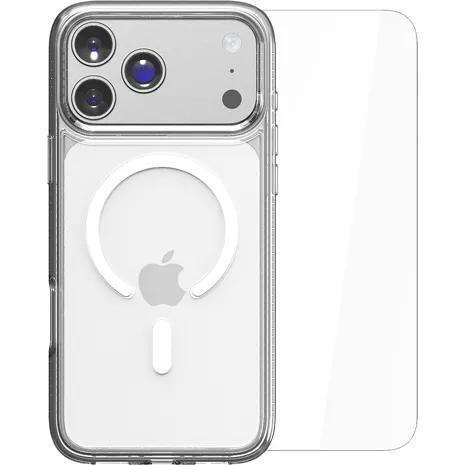 Matter Brands 2-in-1 Bundle Clear Case with MagSafe and Glass Pro Screen Protector for iPhone 17 Pro Max