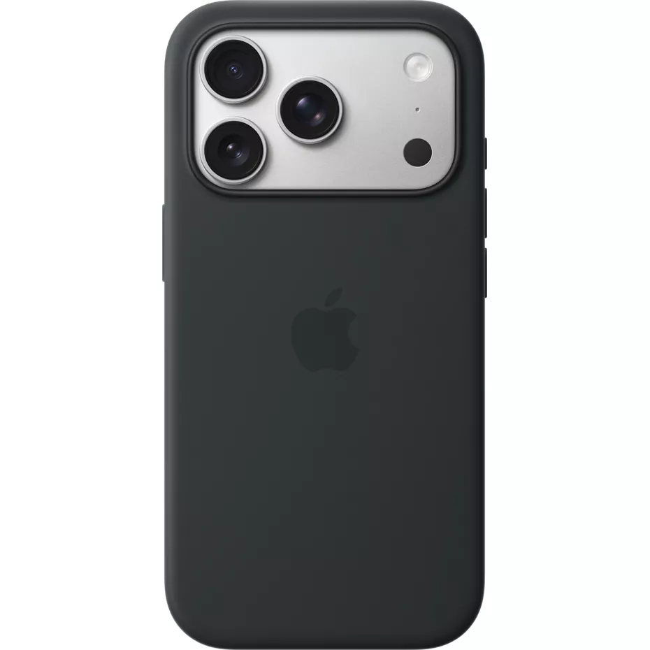 Apple Silicone Case with MagSafe for iPhone 17 Pro - Black | Verizon