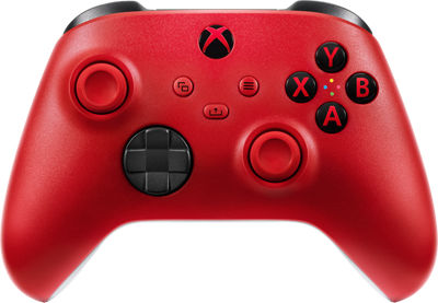 Mando inalámbrico  Microsoft Xbox Controller Wireless QAU-00012, Para Xbox,  Bluetooth, Pulse red