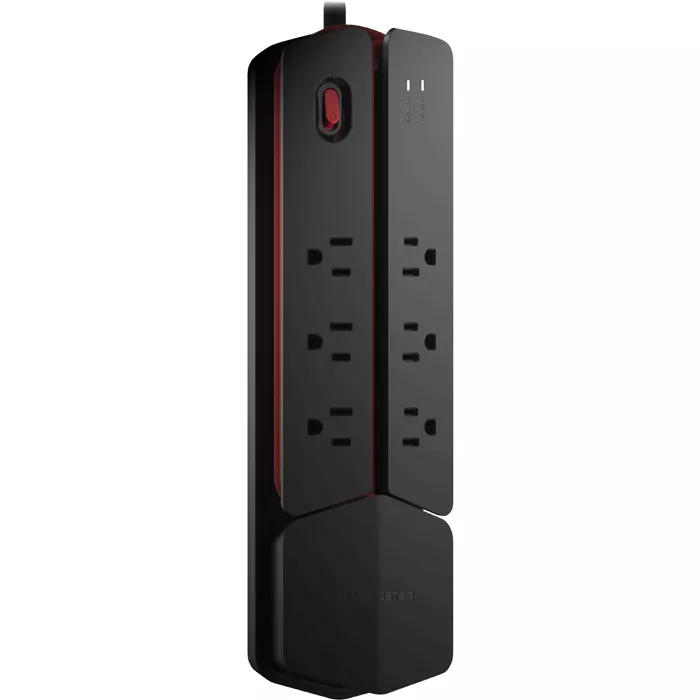 Monster Power Center Vertex Surge Protector - Black | Verizon