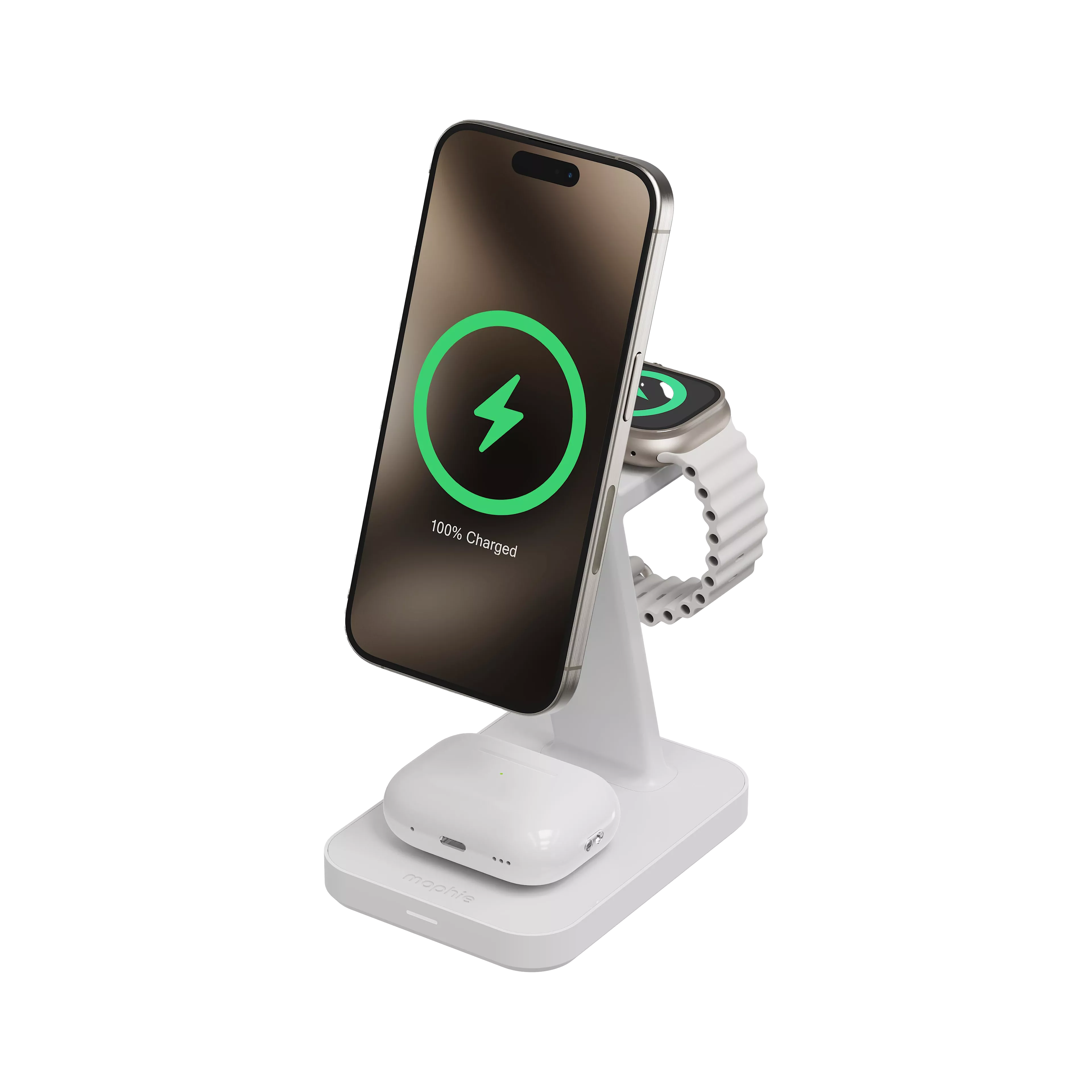 Slim 3-in-1 Wireless Charge Stand