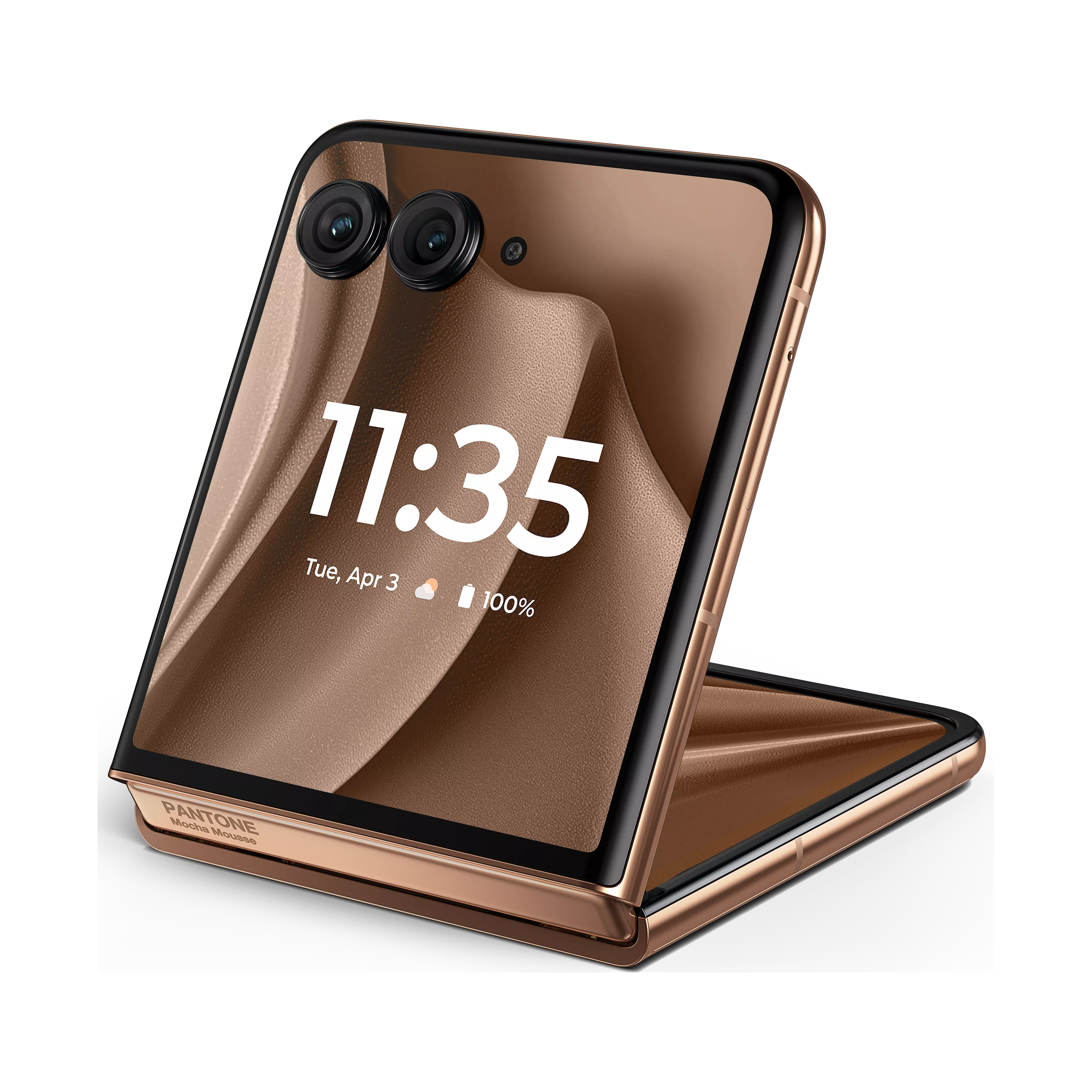 Motorola razr+ 2025 (Unlocked) 256GB in Mocha Mousse image 5