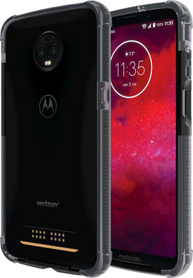 1 X Motorola Moto Z3 claro películas flexibles de película de protección Play
