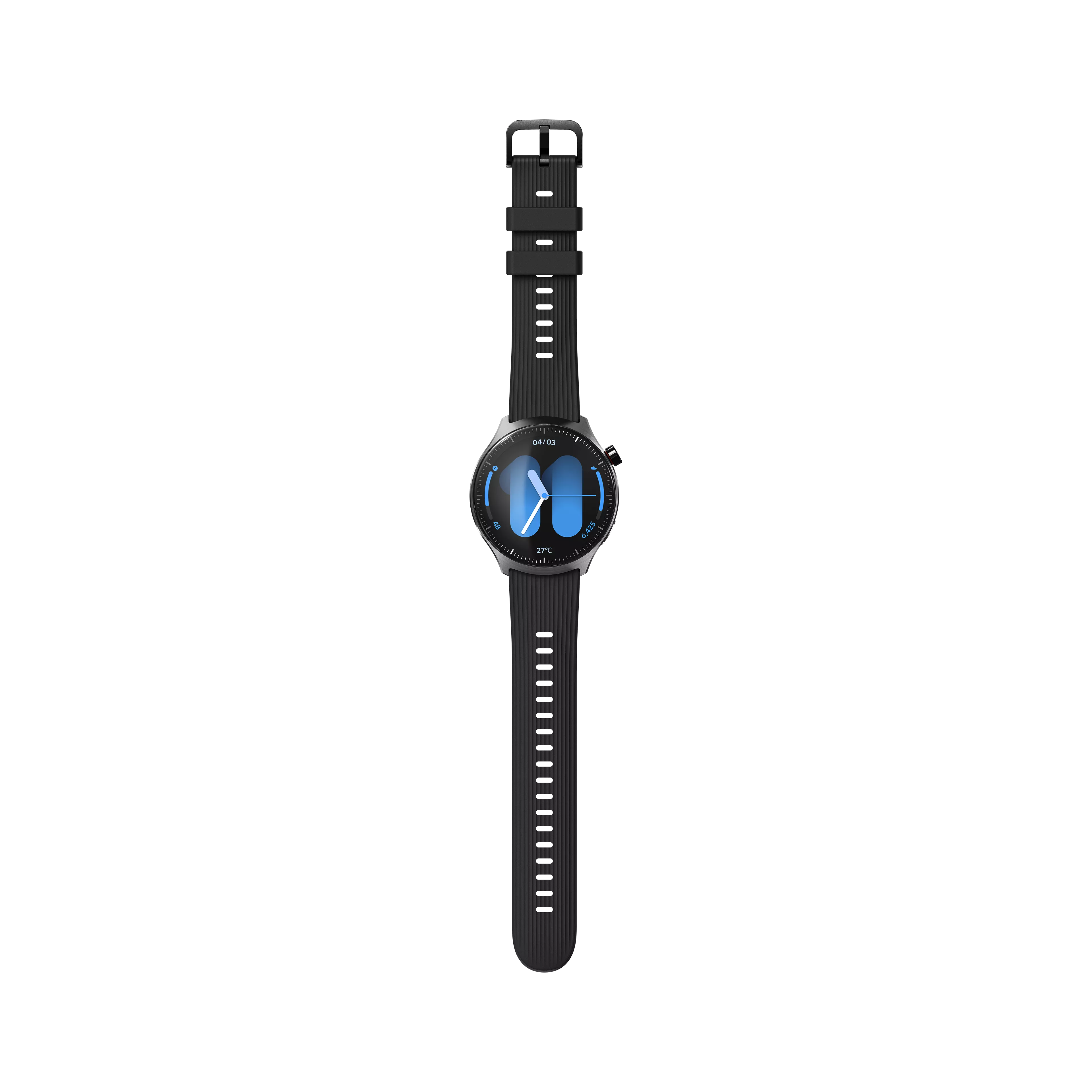 Motorola moto watch ultra in PANTONE Black Beauty image 4