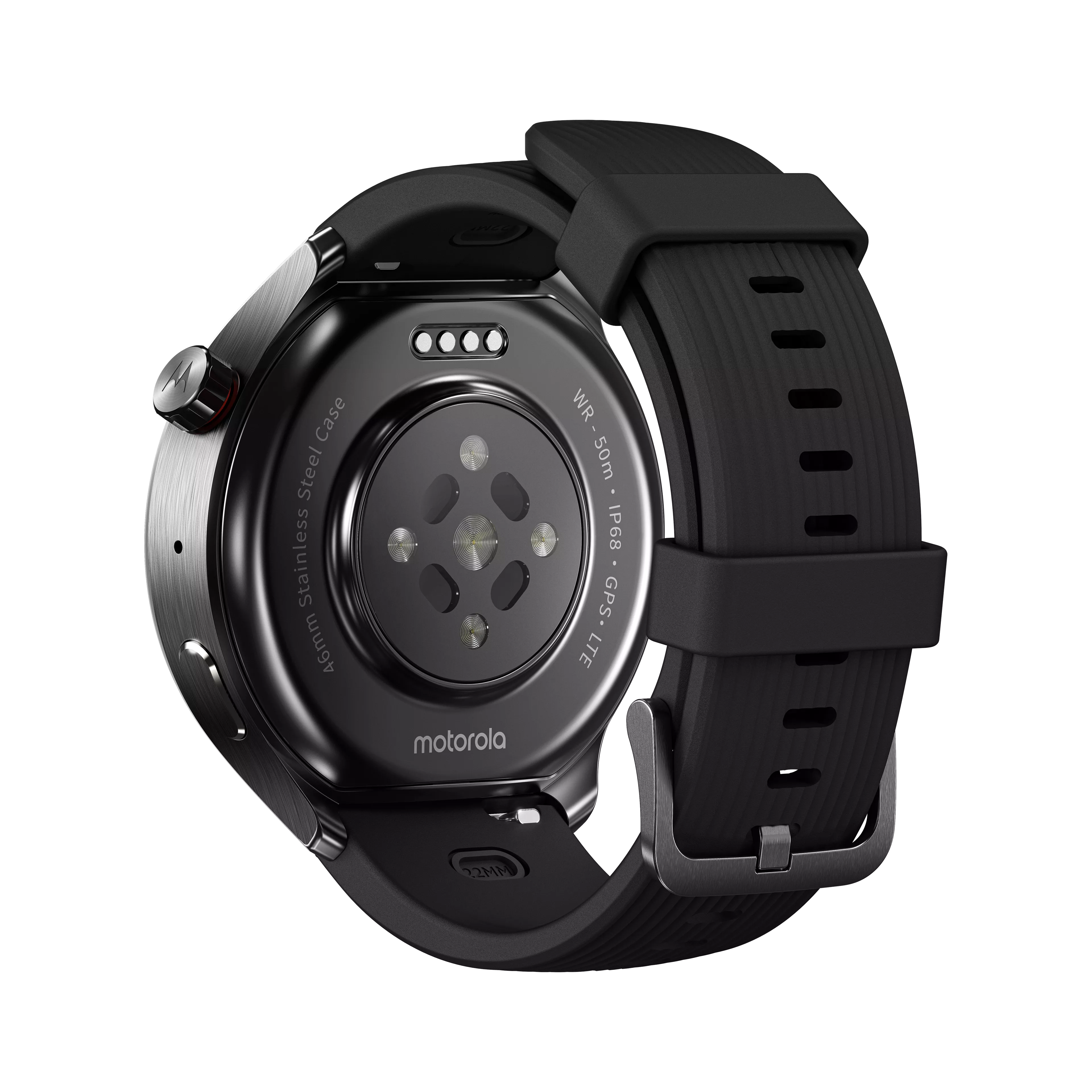 Motorola moto watch ultra in PANTONE Black Beauty image 5