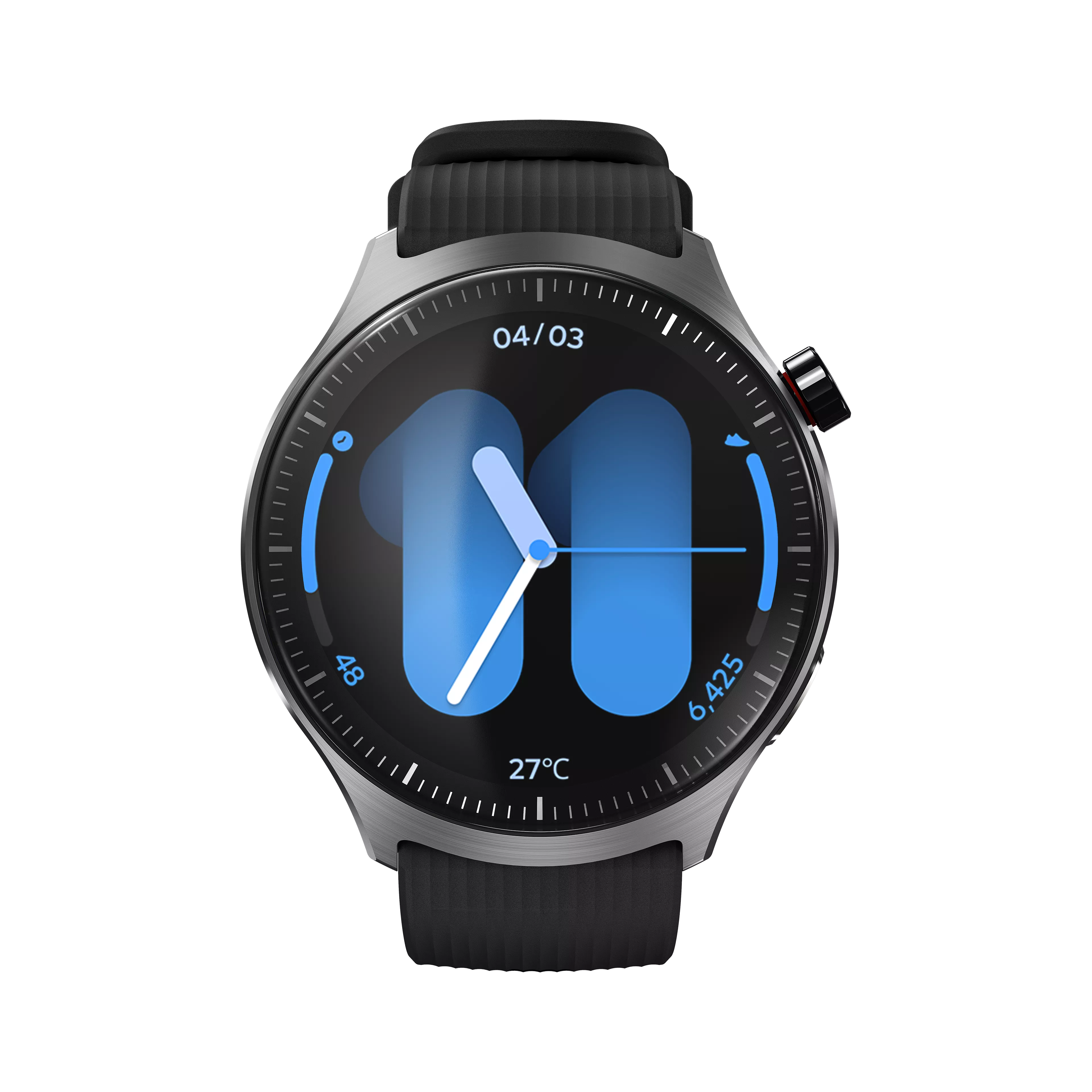 Motorola moto watch ultra in PANTONE Black Beauty image 1