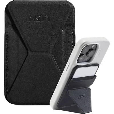 MOFT SNAP CASE とPhone Stand & Wallet Moft - Snap-on Phone Stand & Wallet - iPhoneアクセサリー