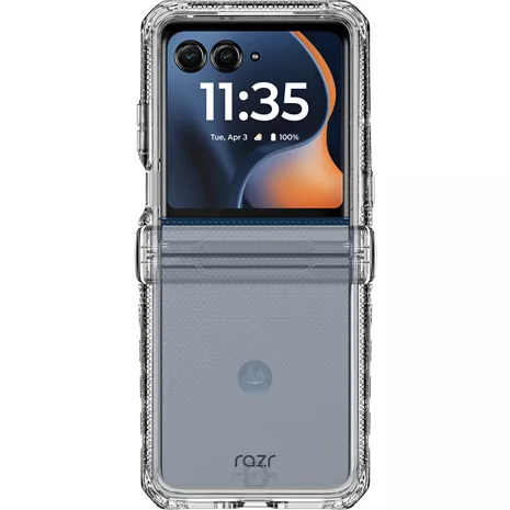 ITSKINS Hybrid R Clear Case for moto razr 2025