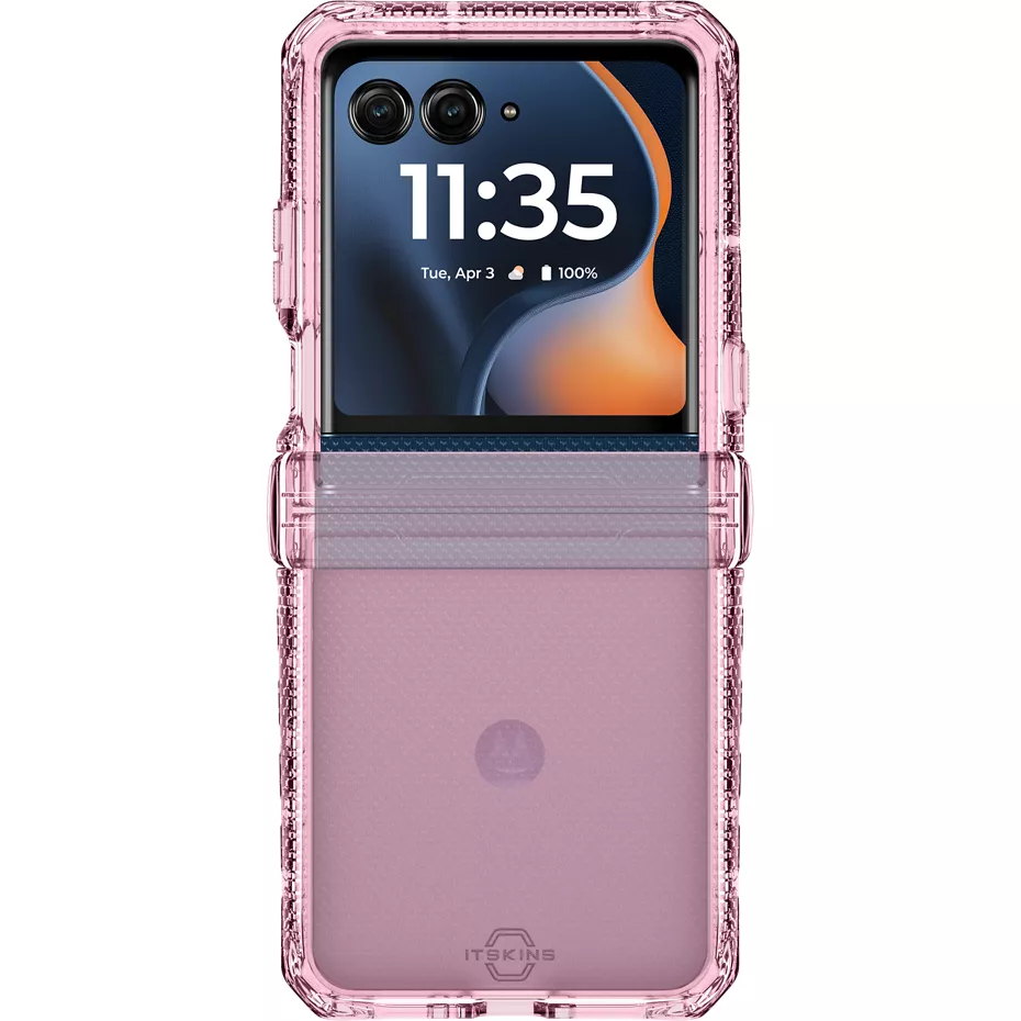 ITSKINS Hybrid R Vapor Case for moto razr 2025 - Light Pink | Verizon