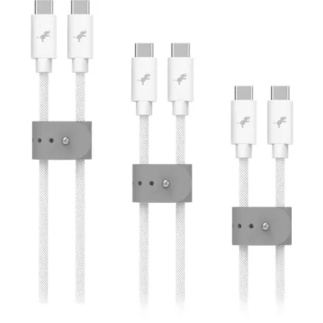 Nimble PowerKnit Flex (3 Pack) USB-C to C Cables (1m, 2m, 3m)