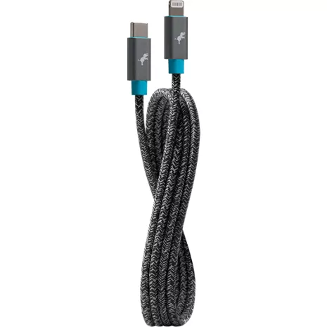 Cable ecológico USB-C a Lightning Nimble PowerKnit de 1 metros