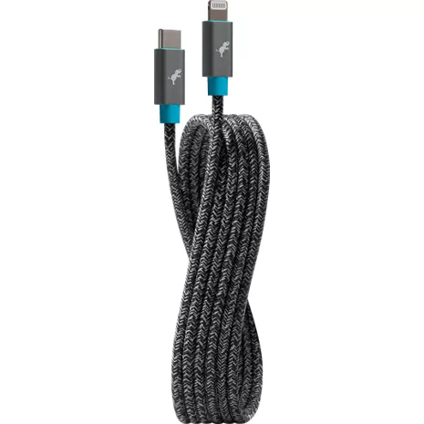 Cable ecológico USB-C a Lightning Nimble PowerKnit de 2 metros