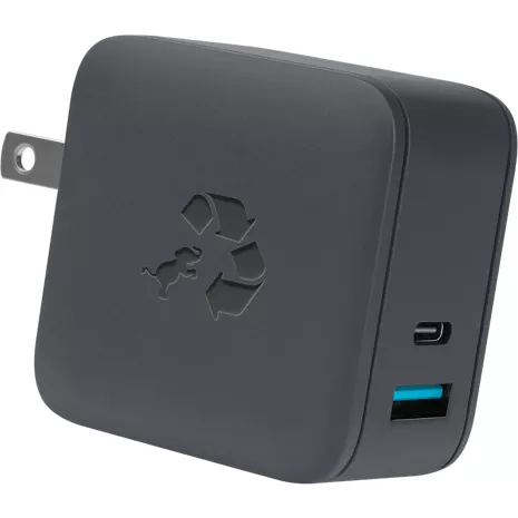Nimble Cargador de pared USB-C doble Eco-Friendly WALLY de 65 W, con el  respaldo de GaN