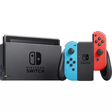 Nintendo Switch Joy-Con en Neon Blue y Neon Red