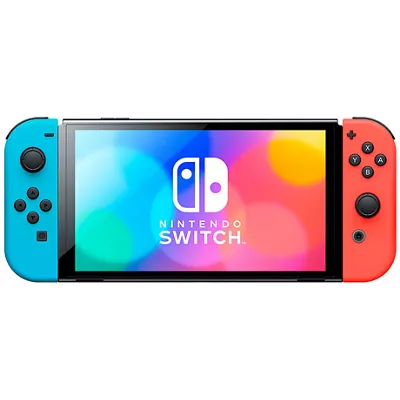 Nintendo Switch 青/赤 Joy-Con Amazon.com: Nintendo Switch with Neon Blue and Neon Red Joy‑Con