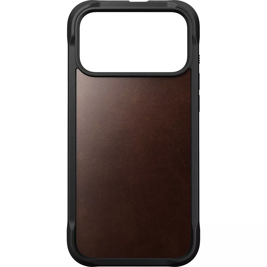 Nomad Rugged Leather Case with Magsafe for iPhone 17 Pro Max - Rustic Brown | Verizon
