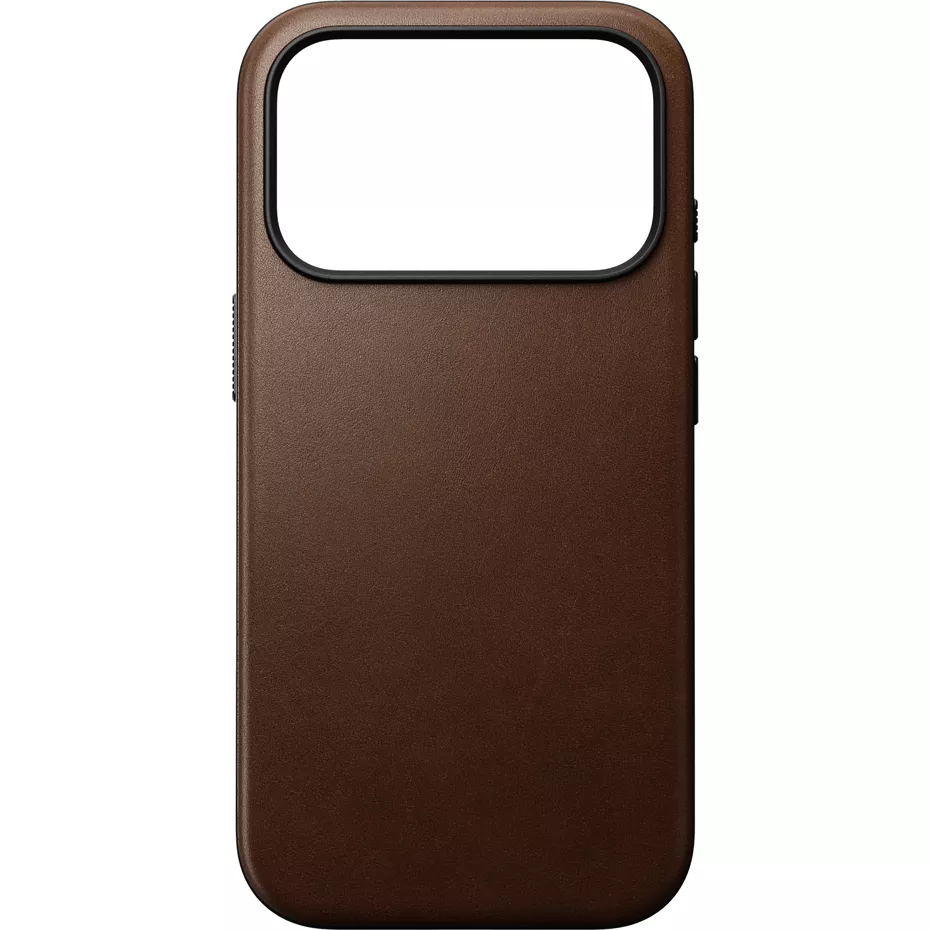 Nomad Modern Leather Case with Magsafe for iPhone 17 Pro - Brown | Verizon