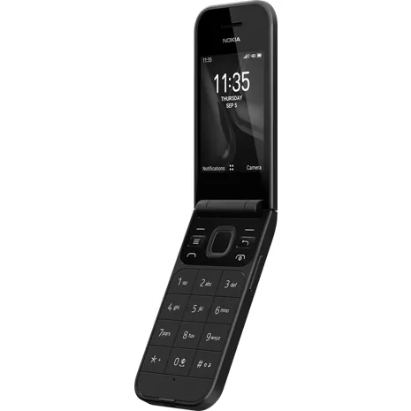 Nokia 2720 Flip 4G White 2.8 Dual-core 2 MP Snapdragon 205 Phone By FedEx