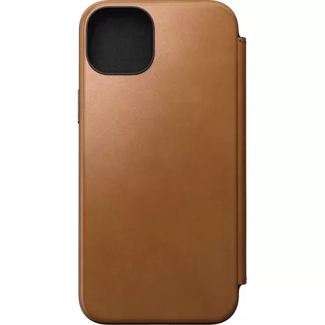 Nomad Estuche de piel Modern con MagSafe para el iPhone 15 Plus y iPhone 14 Plus
