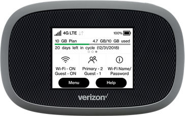  Verizon Jetpack Hotspot WiFi Device - 4G LTE MiFi 8800L   Portable Mobile Hotspot Device for WiFi with Case, Screen Protector,  Additional Battery : Electronics