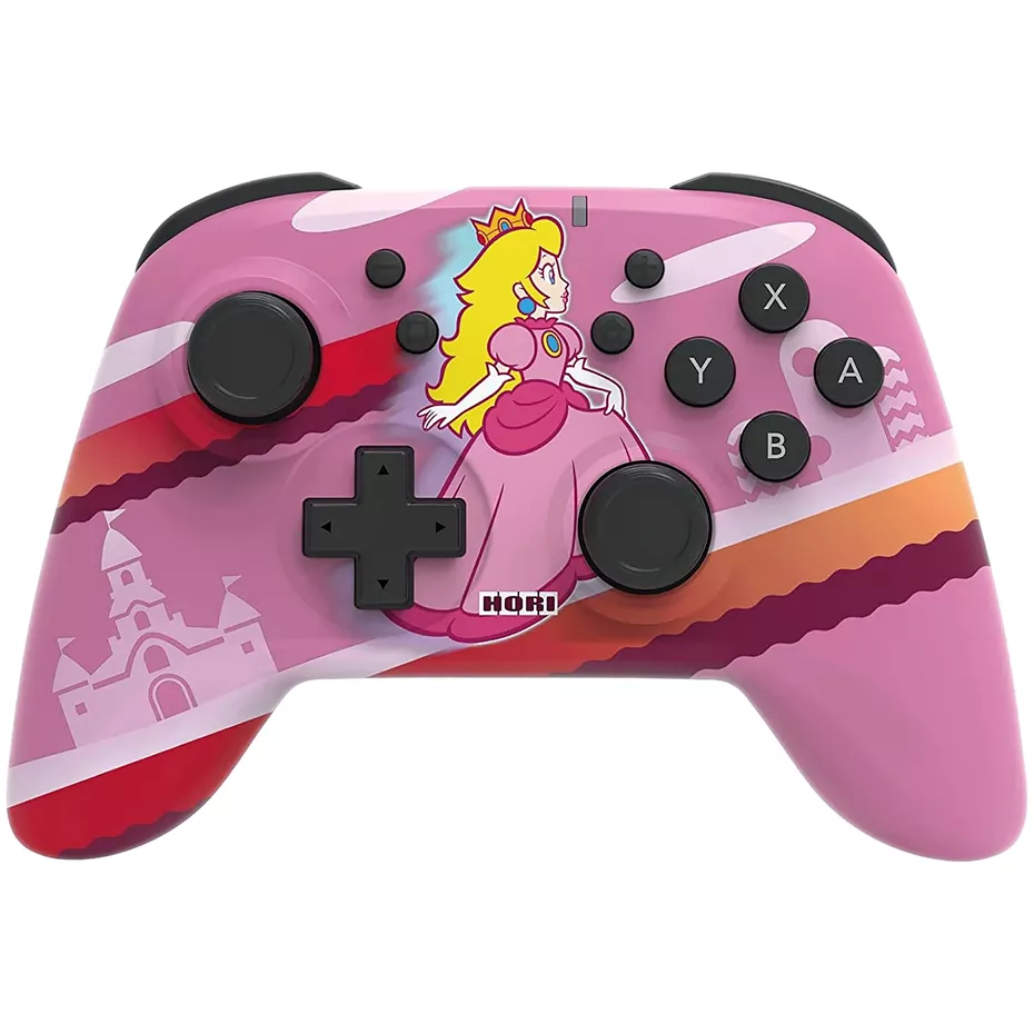 Hori Wireless Horipad Controller for Nintendo Switch - Princess Peach Verizon