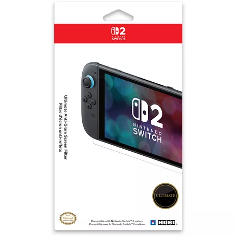 Hori Ultimate Anti-Glare Screen Protective Filter for Nintendo Switch 2