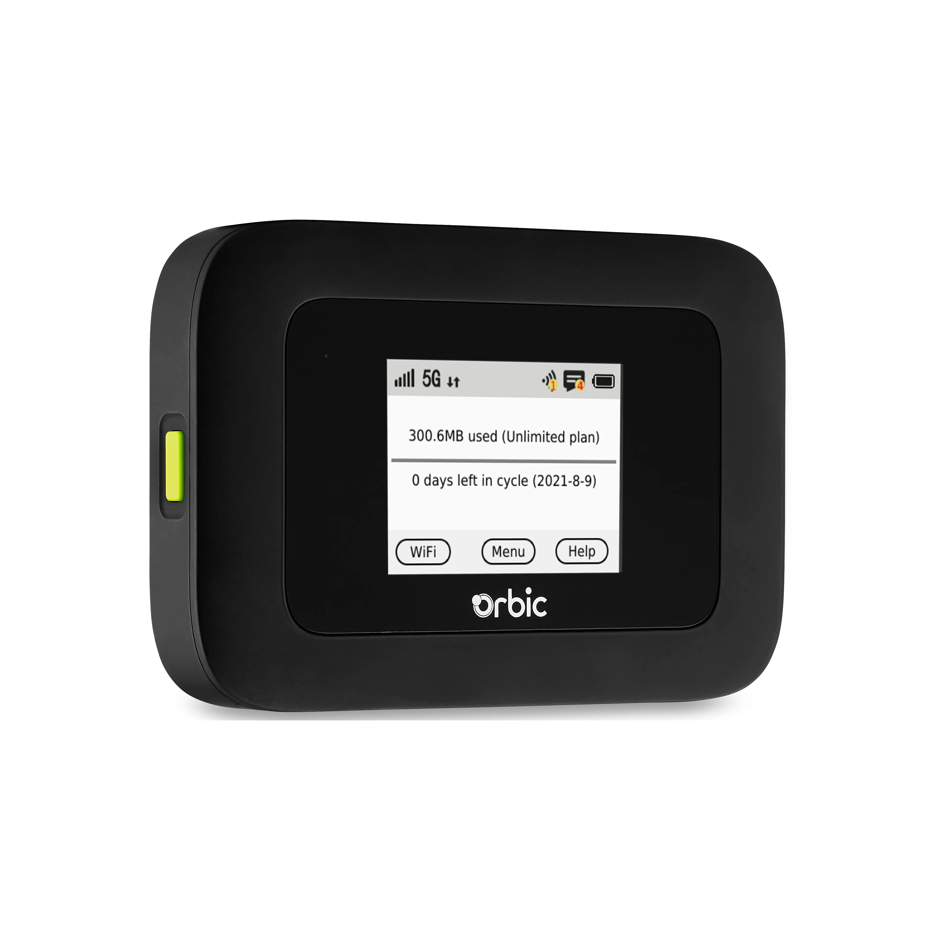 Orbic Speed 5G UW Mobile Hotspot in black image 4