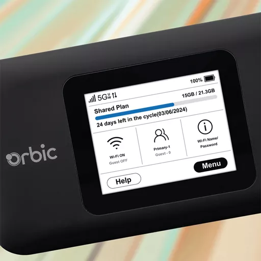 Intuitive touchscreen display.