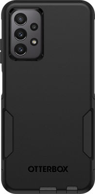 OtterBox Galaxy S21 5G (ONLY - DOES NOT FIT Plus or Ultra) Commuter Series  Case - BLACK, slim & tough, pocket-friendly, with port protection