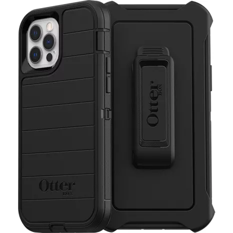 OtterBox Funda Defender Pro Series para el iPhone 12/iPhone 12 Pro Negro imagen 1 de 1
